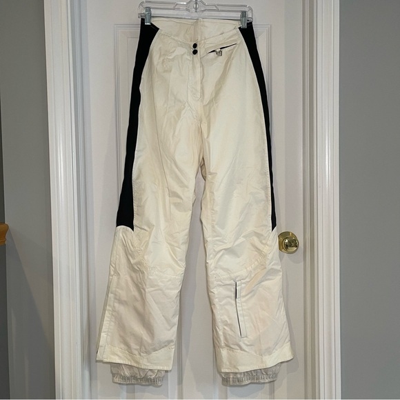 Obermeyer Ridgeline Insulated Ski Snowboard Winter Sports Pants White Size 8 - Picture 2 of 11